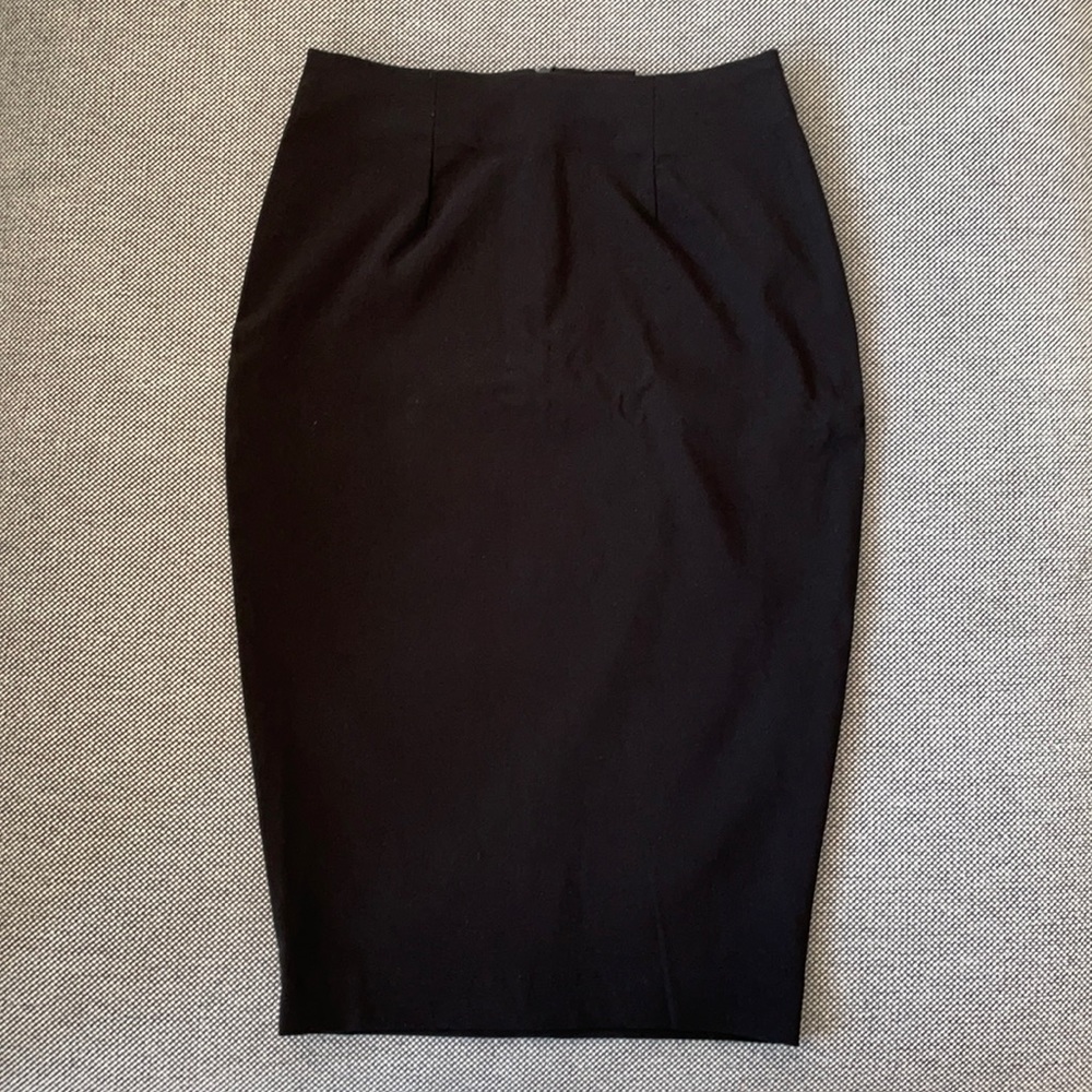 ASOS Petite High Waisted Pencil Skirt Black Sz 00